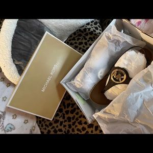 Michael Kors Aubrey Charm Thong Sandal